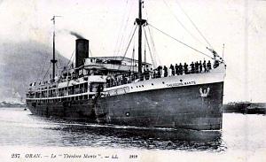 ORAN - PORT ET LE THEODORE MANTE - 1919